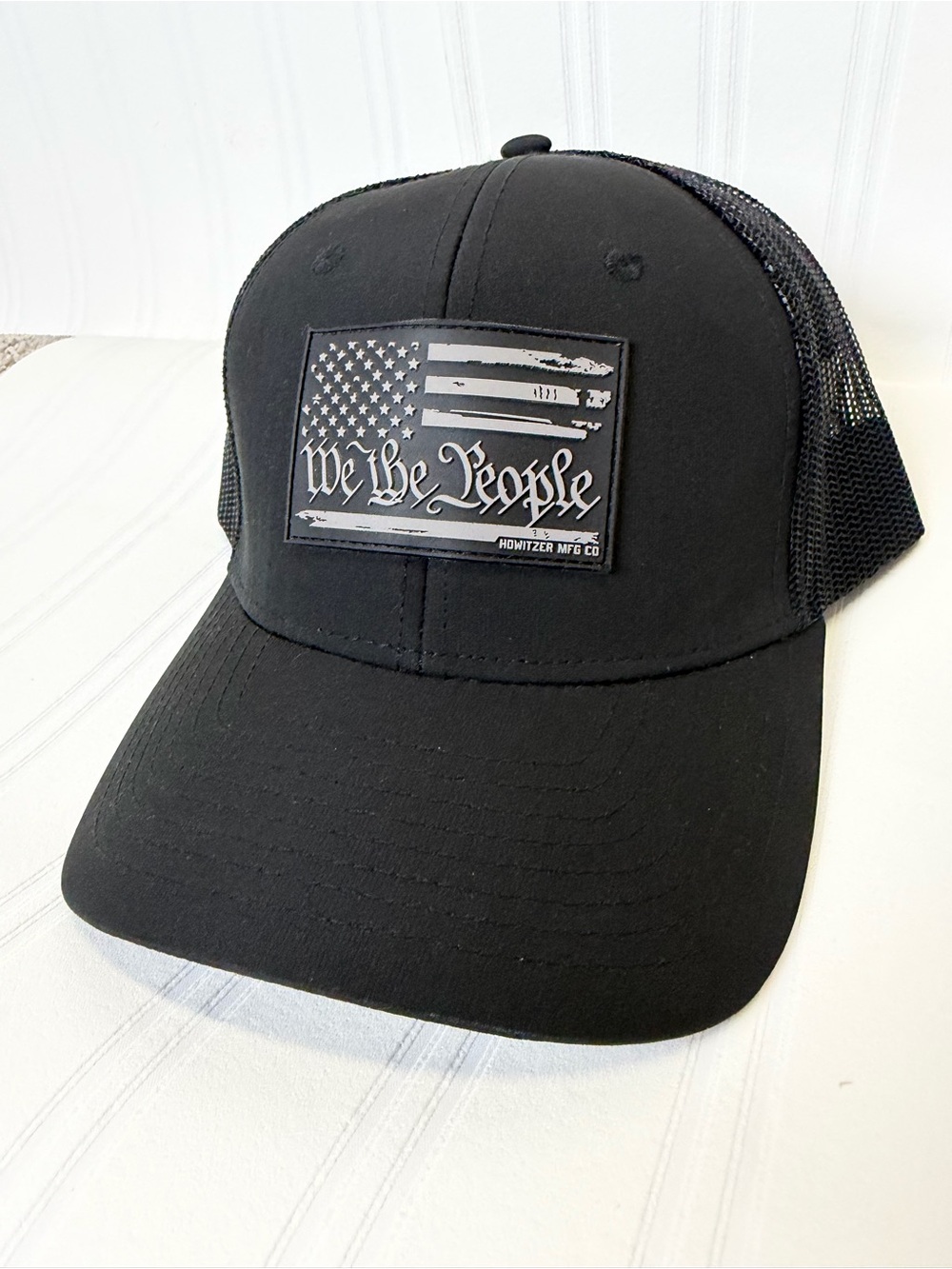 Howitzer MFG Co. "We the People" Black Trucker Hat